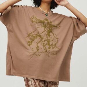 Free People Daydreamer Fort Worth OS Tee